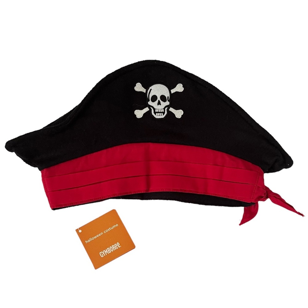 Gymboree Pirate Costume Hat Size 5-7 NWT